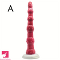 14.49in Super Long Huge Butt Plug Silicone Soft Beads Dildo For Sex