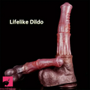 9.64in 13.77in Silicone Soft Animal Big Long Horse Cock Dildo For Love