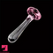 5.31in Crystal Mushroom Penis Glass Anal Small Dildo Masturbation