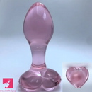 3.43in Crystal Clear Penis Glass Small Dildo Adult Masturbation Sex