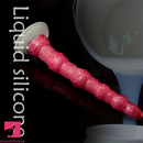 14.49in Super Long Huge Butt Plug Silicone Soft Beads Dildo For Sex