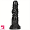 7.87in Fantasy Black Spiked Male Dildo For Stimulation Massager Sex