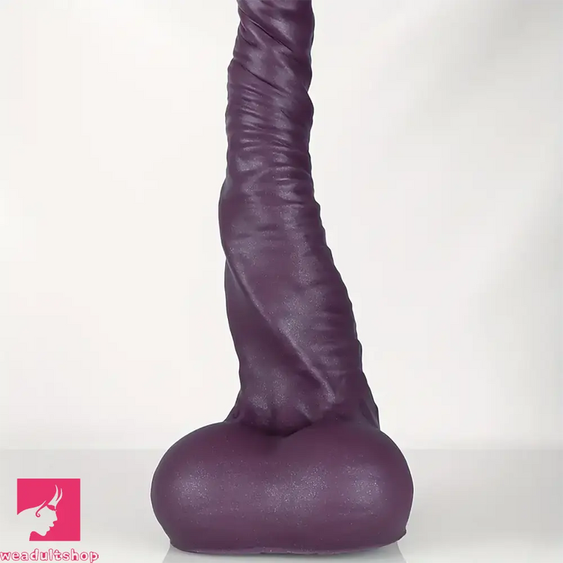 7.28in 9.25in 11.22in Elephant Trunk Silicone Soft Large Animal Dildo