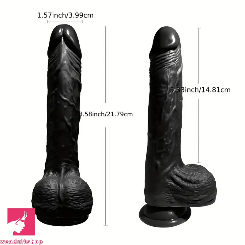 8.58in Remote Control Thrusting Vibrating Heating Dildo For Sex