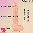 10.31in Fantasy Big Women Cock Suction Cup Dildo For Easy to Use