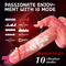 9.25in 5in1 Auto Heating Thrusting Rocking Vibrating Remote Dildo