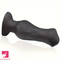 4.52in 5.7in 6.88in Small Black Soft Silicone Animal Horse Dildo For Love