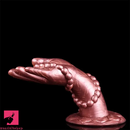 5.91in 6.1in Fantasy Liquid Silicone Soft Fist Hands Dildo For Anal