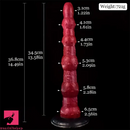 14.49in Super Long Huge Butt Plug Silicone Soft Beads Dildo For Sex