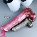 8.34in 14.09in Big Long Horse Cock Soft Silicone Clit Strap on Dildo