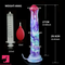 11.61in Soft Silicone Animal Horse Ejaculating Large Dildo For Men