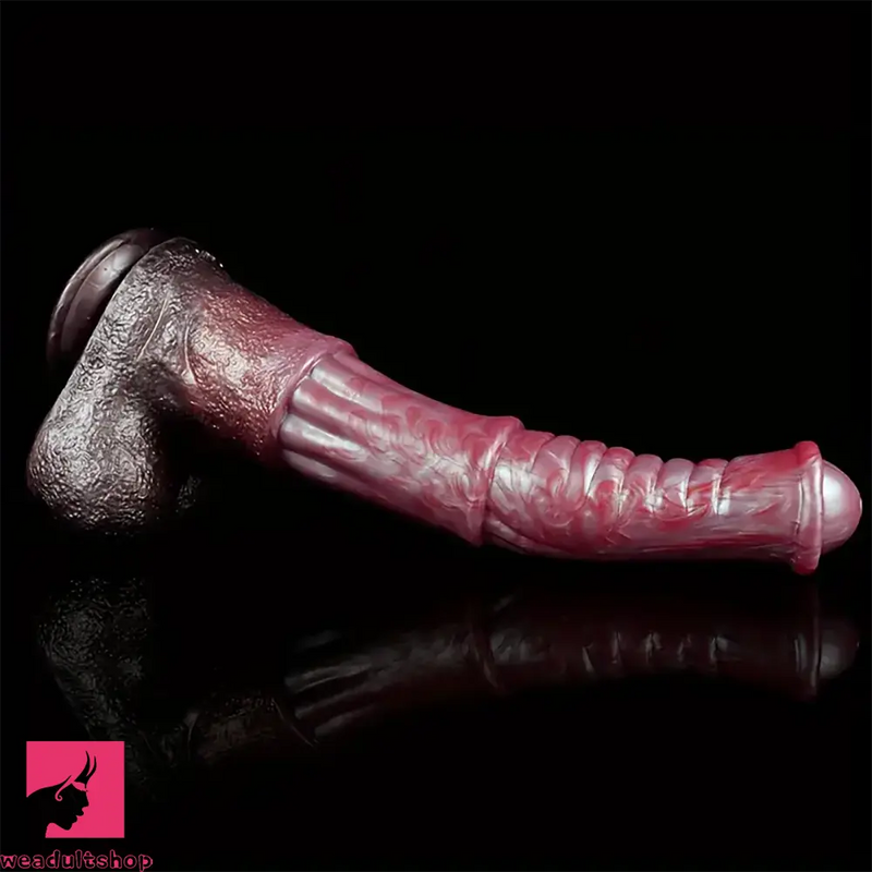 9.64in 13.77in Silicone Soft Animal Big Long Horse Cock Dildo For Love