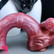 8.34in 14.09in Big Long Horse Cock Soft Silicone Clit Strap on Dildo