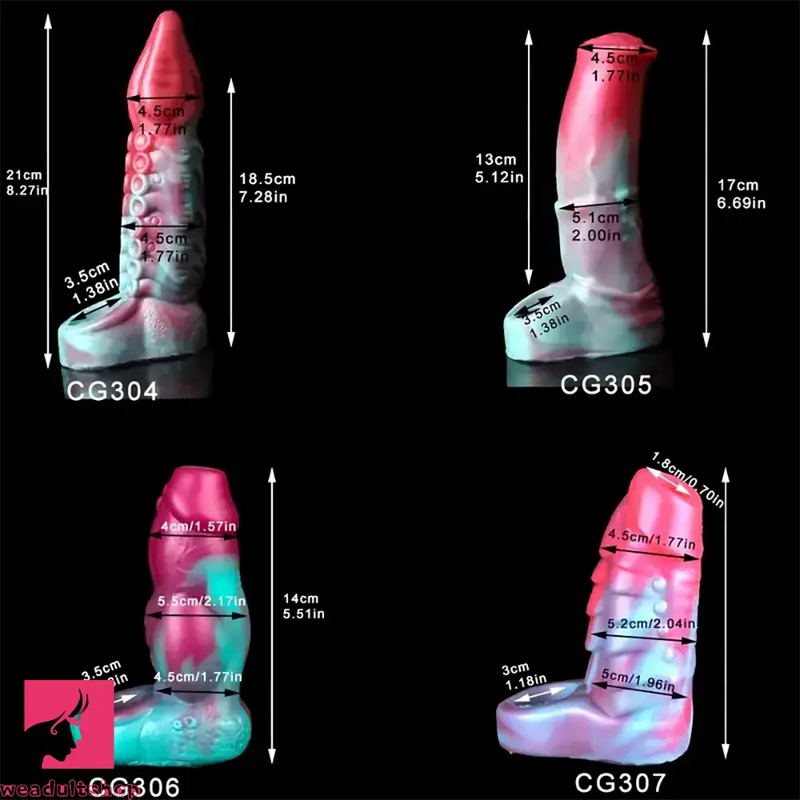 Animal Penis Sleeve Octopus Silicone Soft Hollow Monster Dildo