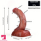 6.88in 7.2in 7.87in 8.54in Liquid Silicone Bending Soft Curved Dildo