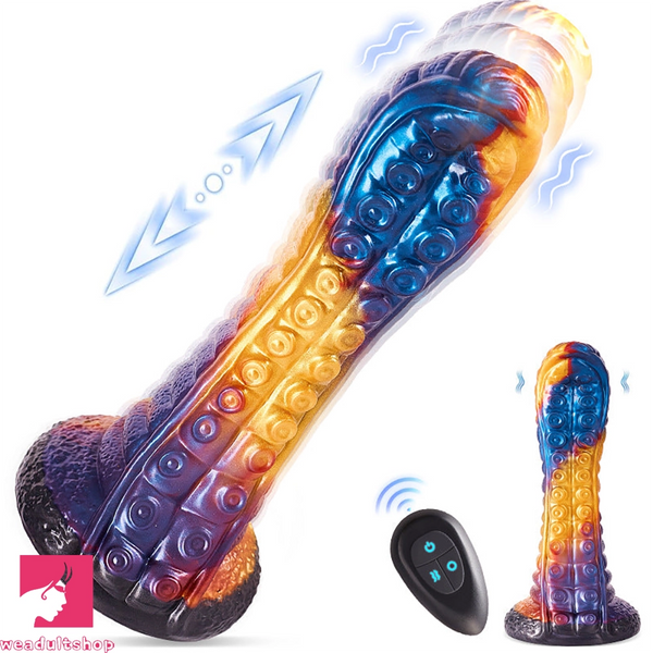 9.05in Monster Remote Control Automatic Tentacle Thrusting Dildo