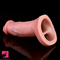 5.7in Realistic Liquid Silicone Cock Sleeve Hollow Soft Female Dildo