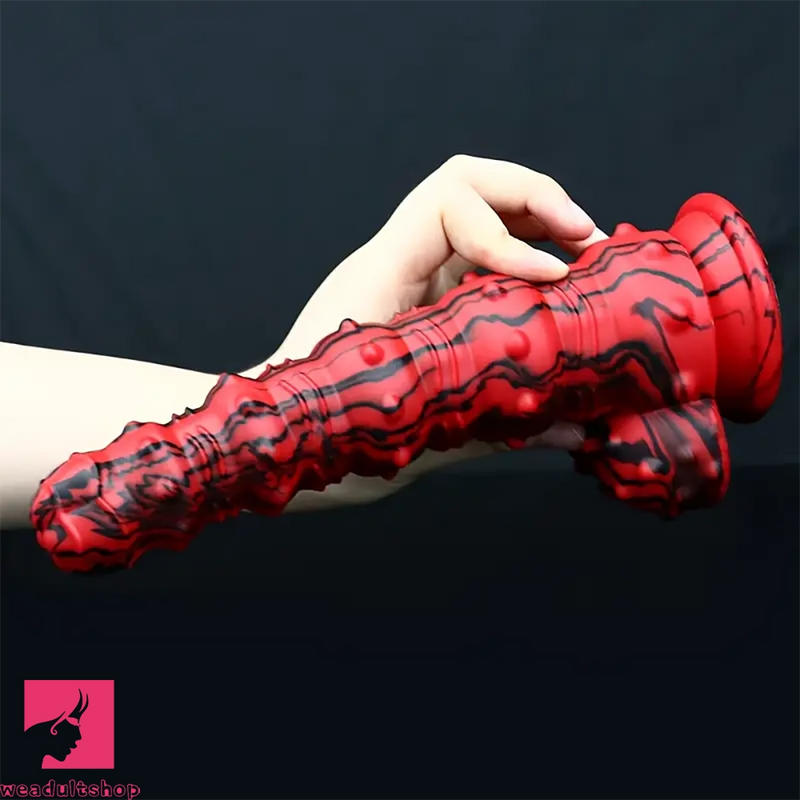 8.97in Monster Spiked Silicone Soft Big Dildo For G-Spot Orgasm Sex