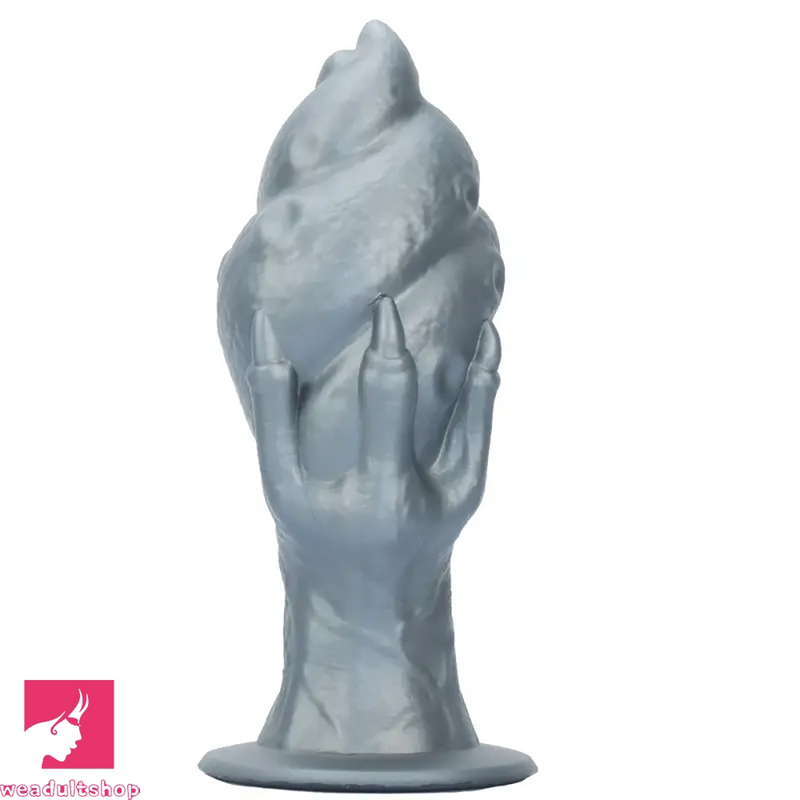 7.44in Silicone Winged Hand Fantasy Soft Prostate Odd Cock Dildo