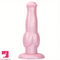 8.77in Soft Silicone Dog Knot Odd Design For Women Cock Dildo