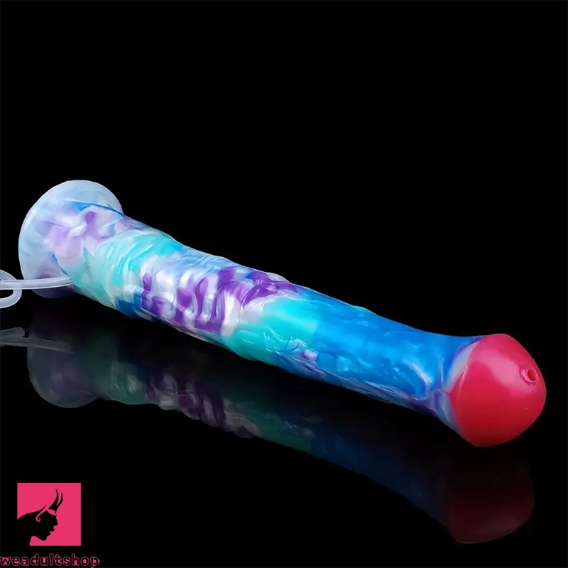 11.22in Realistic Horse Silicone Squirting Soft Large Penis Dildo