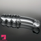 6.89in Double Headed Glass Dildo Enhanced Pleasure With Anal Beads