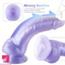 8.07in Realistic PVC Lifelike Penis Big Love Dildo With Suction Cup