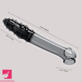 9.06in Realistic Soft-Touch Hollow TPE Soft Spiked Dildo For Adults