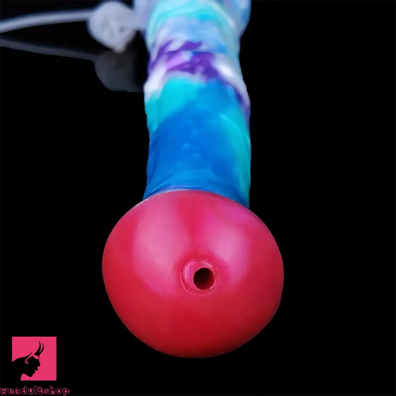 11.22in Realistic Horse Silicone Squirting Soft Large Penis Dildo