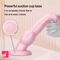 8.77in Soft Silicone Dog Knot Odd Design For Women Cock Dildo