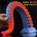 11.81in 15.74in 19.68in Extra Long Tentacle Silicone Soft Huge Dildo