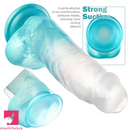 8.07in Realistic PVC Lifelike Penis Big Love Dildo With Suction Cup