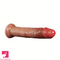 7.68in 7.87in Realistic Soft Silicone Liquid-Like Feel Manual Sex Dildo