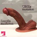 5.31in 7.09in 9.06in Realistic Female Lifelike G-Spot Cock Real Dildo