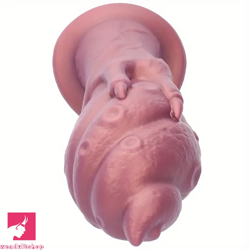 7.44in Silicone Winged Hand Fantasy Soft Prostate Odd Cock Dildo