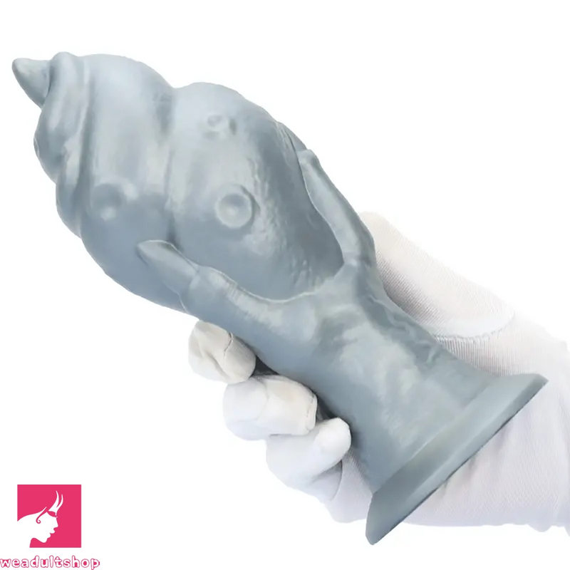 7.44in Silicone Winged Hand Fantasy Soft Prostate Odd Cock Dildo