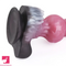 8.26in 10.43in Dog Knot Big Silicone Soft Cock Dildo For Women