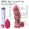 7.68in Soft Silicone Ejaculation Dildo Odd Design For Women Love