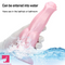 8.77in Soft Silicone Dog Knot Odd Design For Women Cock Dildo