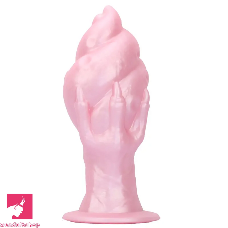 7.44in Silicone Winged Hand Fantasy Soft Prostate Odd Cock Dildo