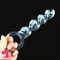 7.68in 7.87in 8.46in Transparent Glass Female Threaded Adult Toy