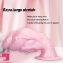 7.44in Silicone Winged Hand Fantasy Soft Prostate Odd Cock Dildo