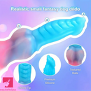 7.09in Luminous Silicone Soft Monster Knot Cock Dildo For Adults