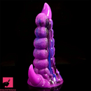 8.27in Unicorn-Shaped Liquid Silicone Soft Big Monster Alien Dildo