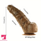 9.4in Lifelike Thick Handmade PVC Soft Dildo With Suction Cup