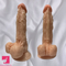 7.32in Realistic Texture PVC Dildo G-Spot Stimulating Handheld Cock