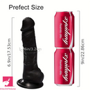 6.9in Realistic Skin-Feel Silicone Soft Curved Dildo For Adults Sex