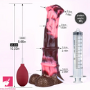 10.03in Fantasy Horse Huge Squirting Silicone Monster Soft Dildo