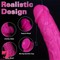 7.28in Feels Like Skin Body-Safe Realistic Dildo For Hands-Free Sex