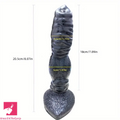 8.07in Realistic Animal Dog Knot PVC Fantasy Dildo For Women Sex